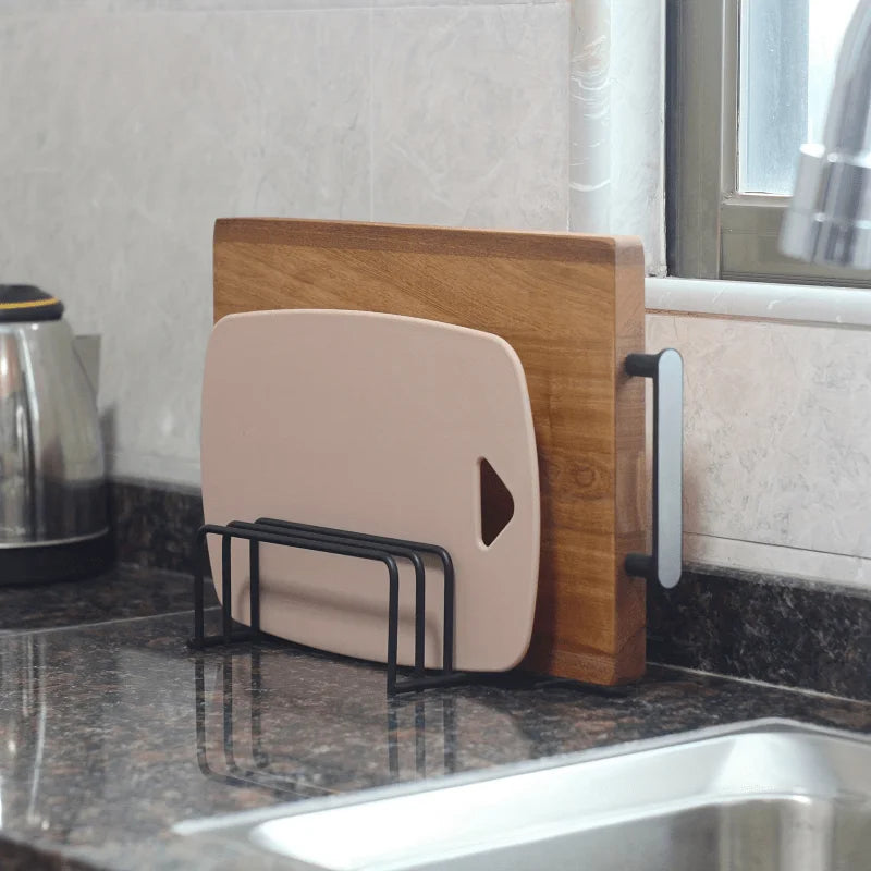 1pc Space Saving Organizer - Durable Cutting Board
