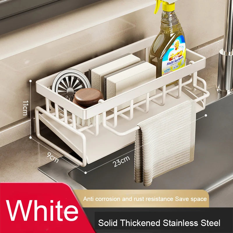 Sink Cleaning Storage Rack Drain Organizer Sponge Cleanser