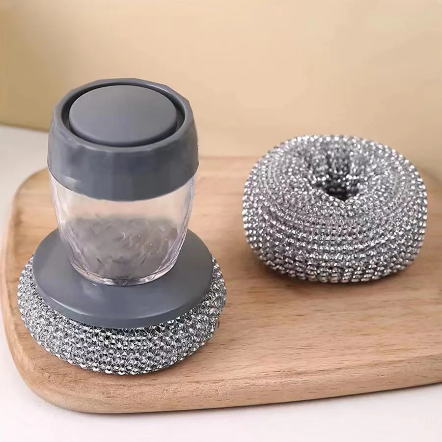 13/5/10 Pack Stainless Steel Scrubber Scrubbing Scouring Pad