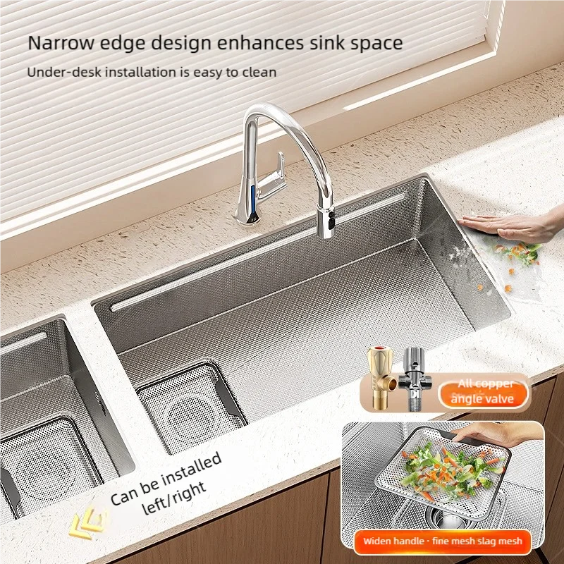 316l Stainless Steels Sink Dish Wash Sink Left