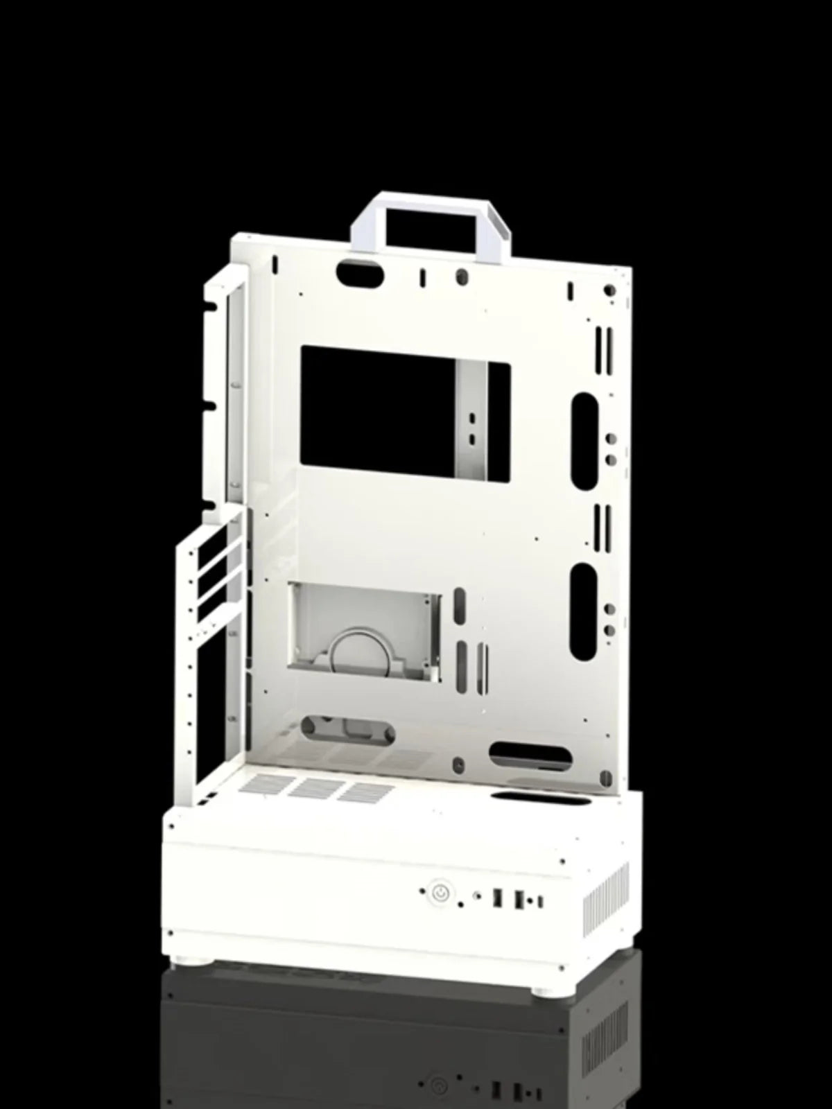 Open Frame Pc Case 240/360 Liquid & Air