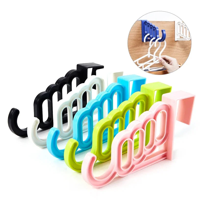 Multi-Function Foldable Clothes Hanger Drying Rack Hole Suit