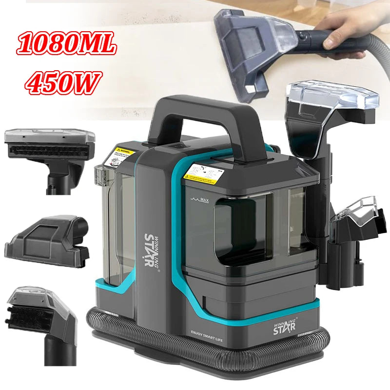 Wet Dry Vacuum Cleaner 15kpa Corded Sofa Carpet