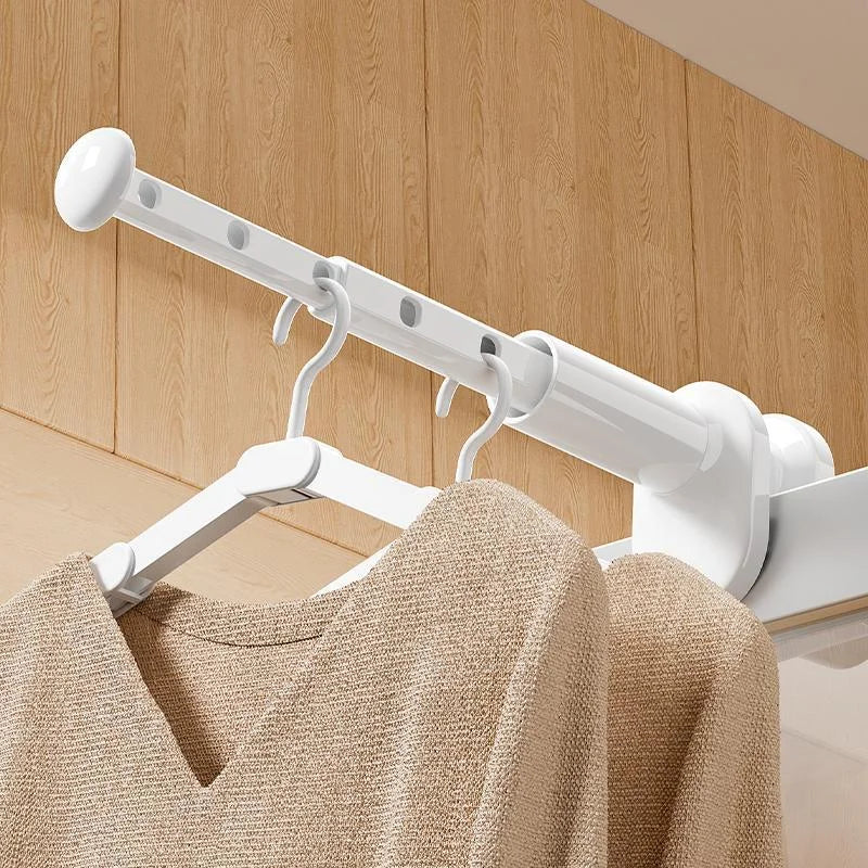 Retractable Clothes Drying Rack Folding Balcony Drying Pole