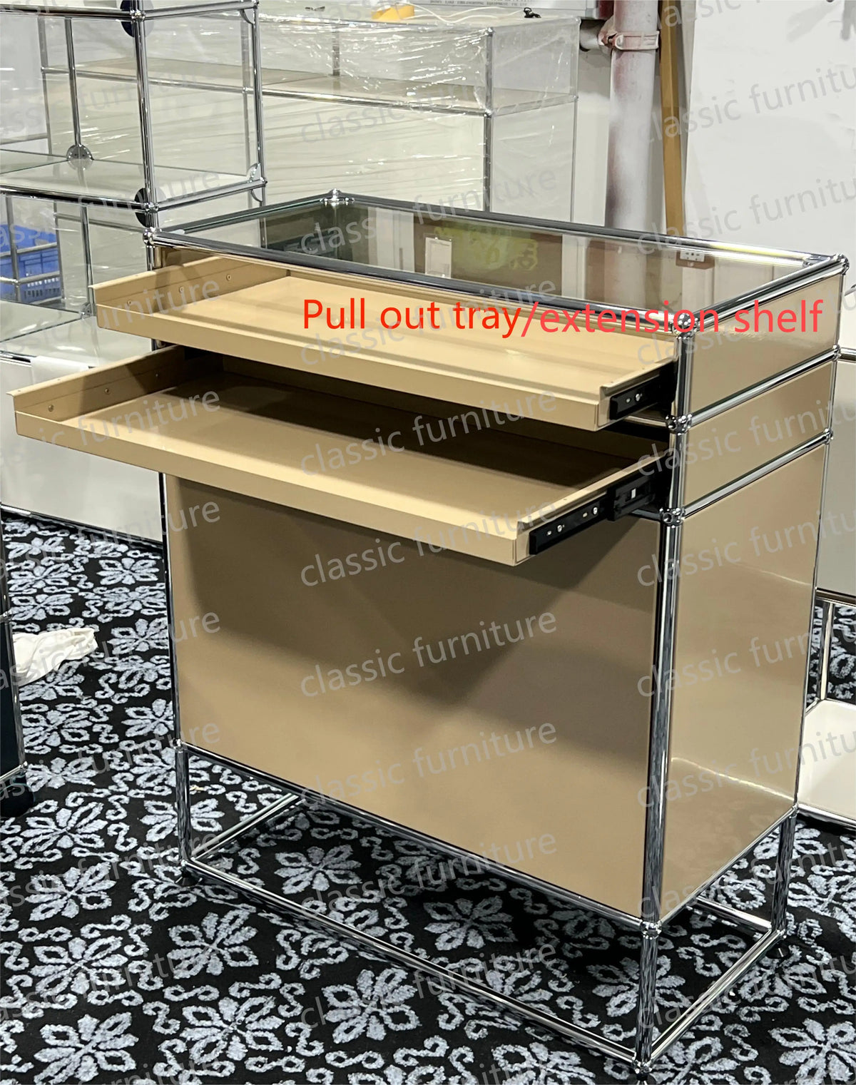 Modular Module Furniture Customized Metal Stainless Steel Cabinet