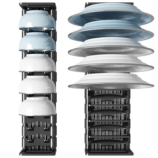 Bowl Dish Rack Cabinet Drawer Storage Rack Plate