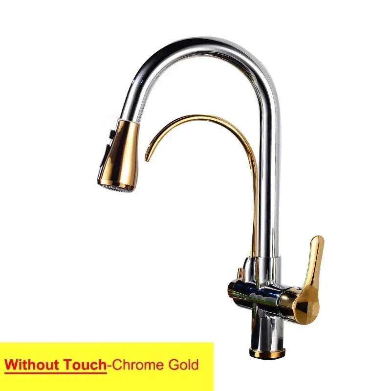 Ways Touch On Filter Faucets Of Pull Down
