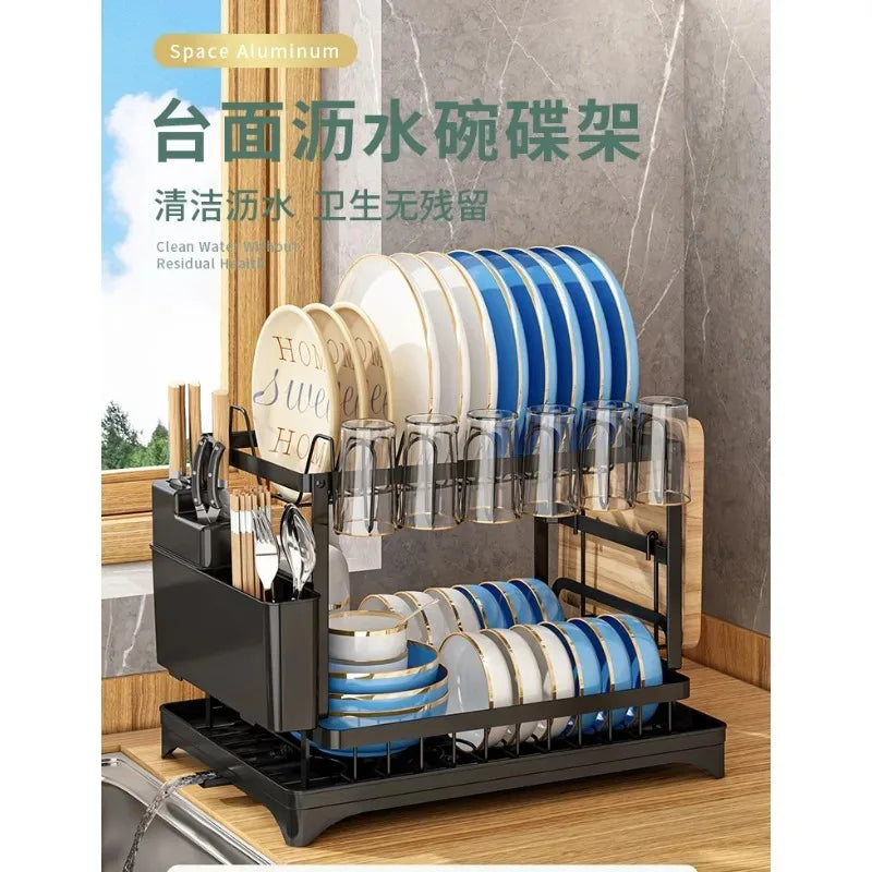 Dishes Dishes Drain Rack Tableware Plate Storage Rack