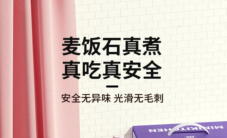 Mini Kitchenette Real Cooking Full Of Cooking Utensils