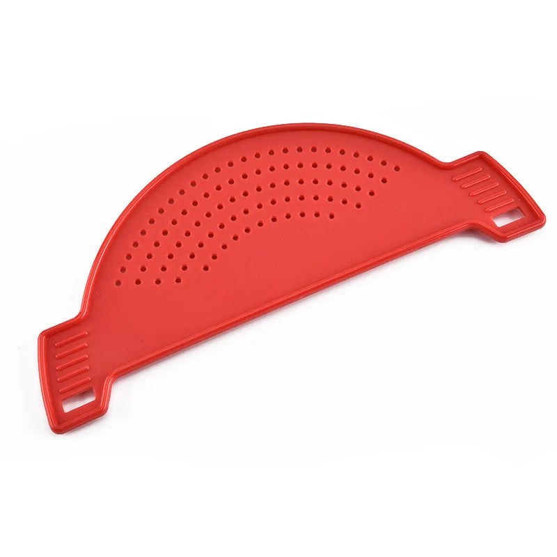 Pan Pot Strainer Plastic Pasta Spaghetti Practical Draining