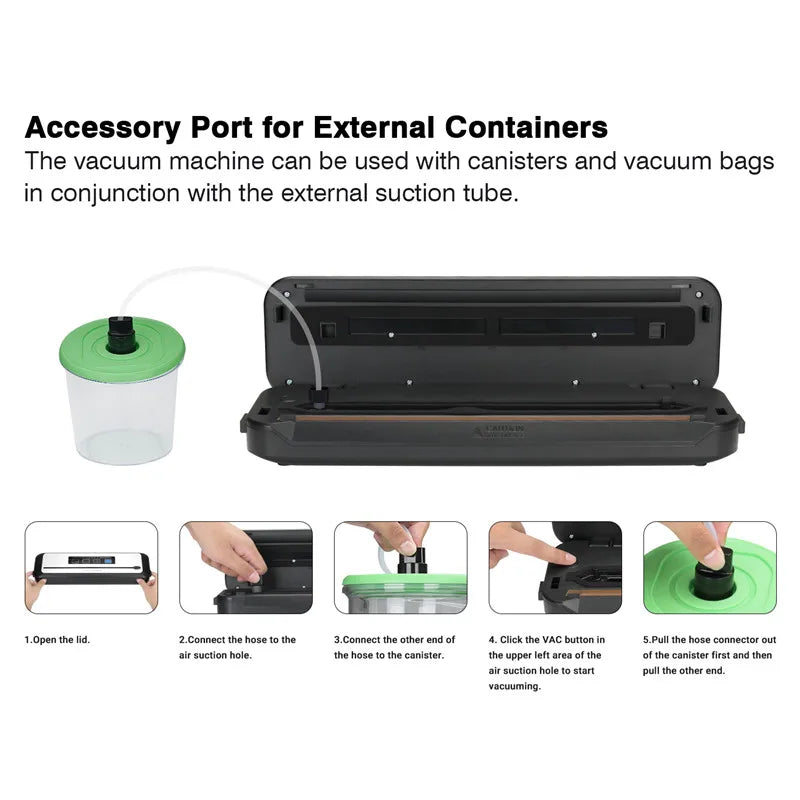 Inkbird 3rd Vacuum Sealer Starter Kit -80kpa Strong