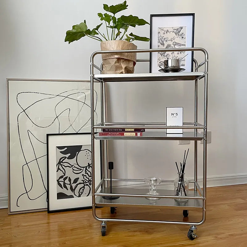 Momo Metal Shelf Ins Modern Sundries Multi-Layer Floor-To-Ceiling