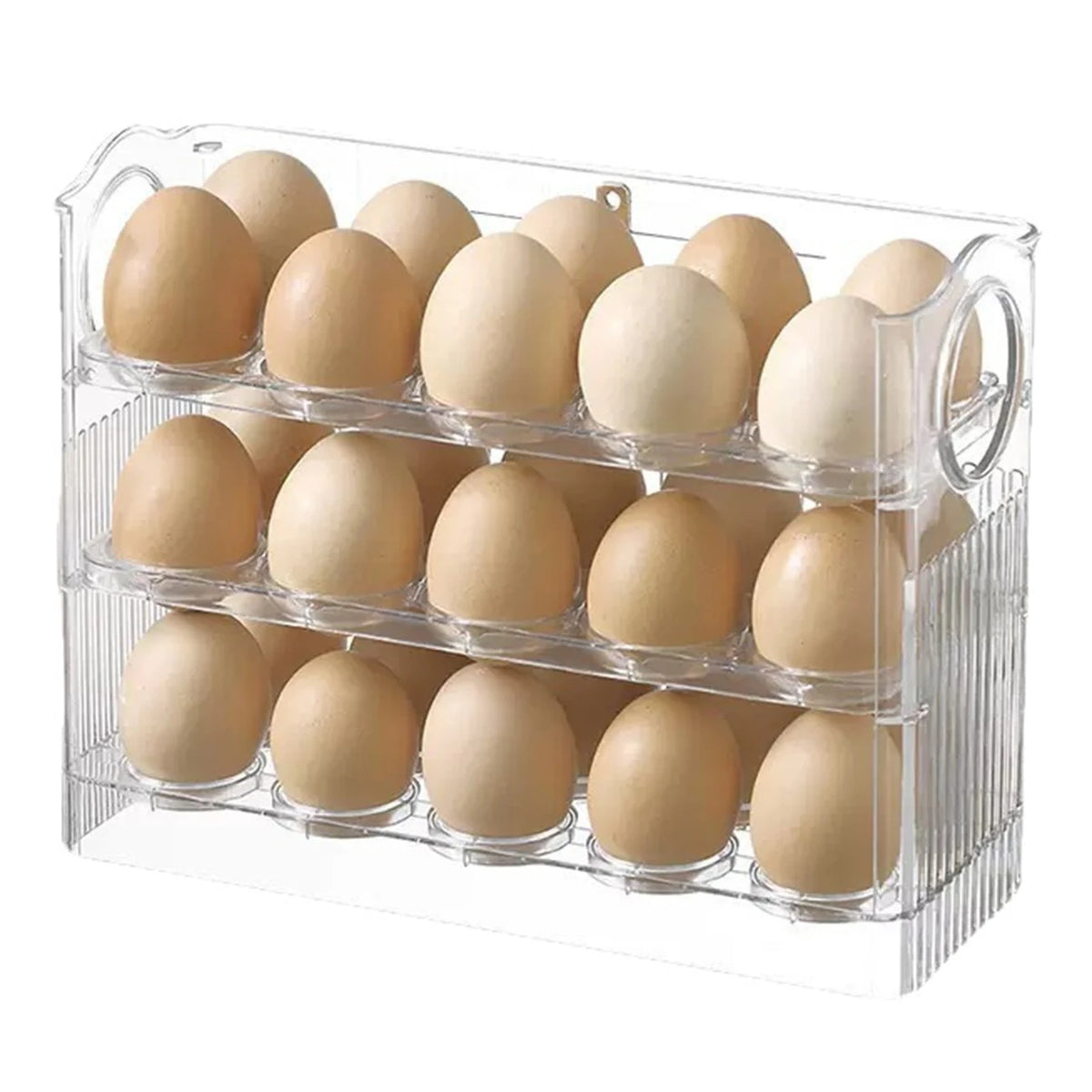 Egg Holder Large Capacity Egg Fridge Storage Box