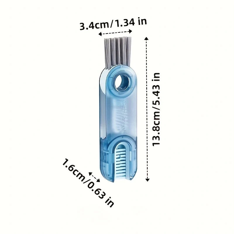 1pc Cleaning Brush Three In One Cup Brush