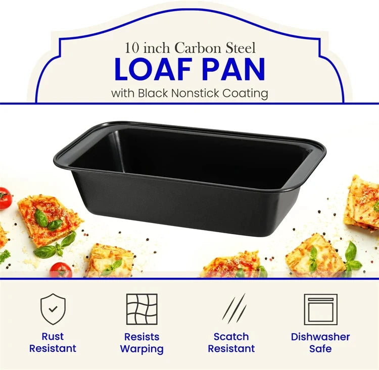 Nonstick Loaf Pan Rectangle Carbon Steel Baking Toast