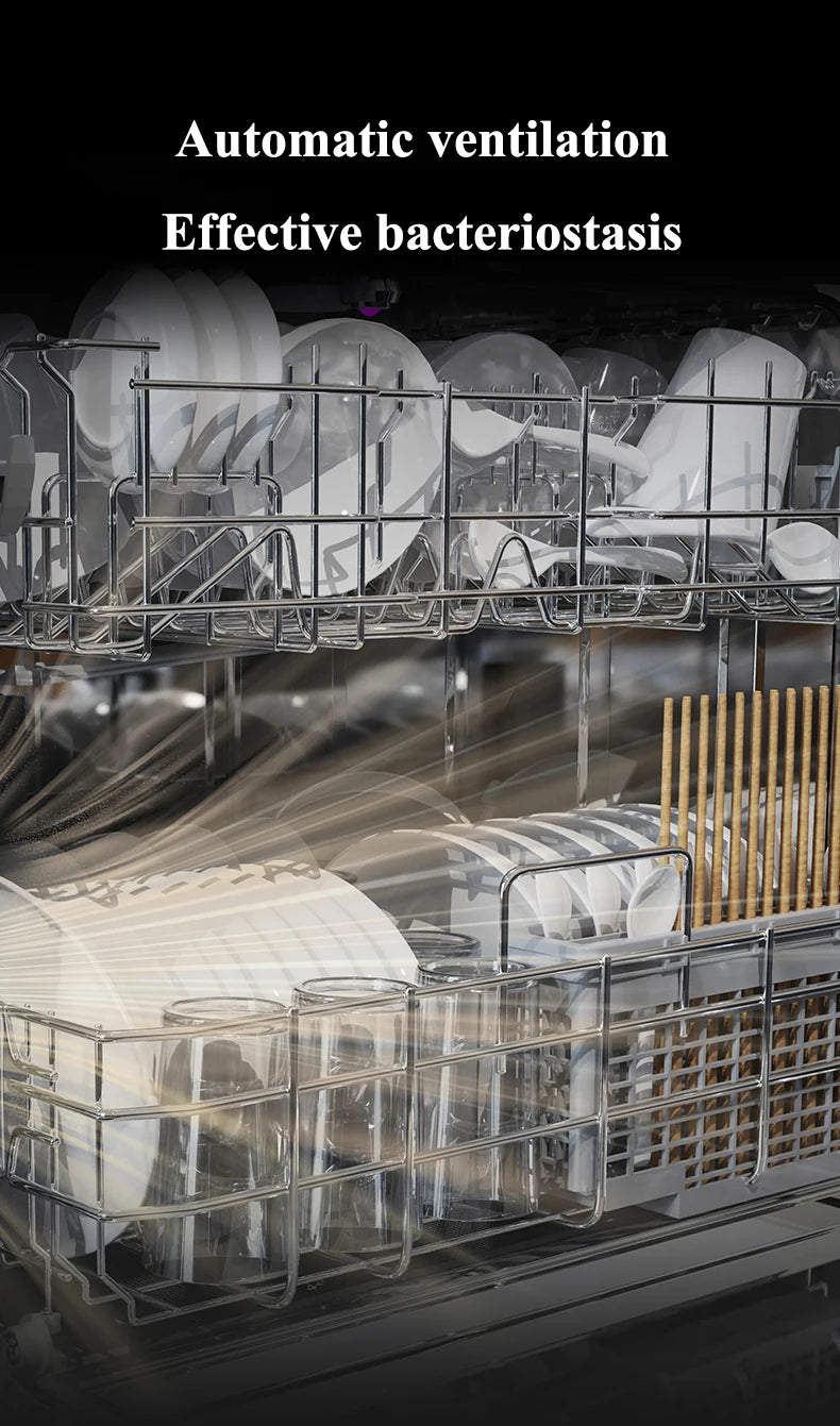 Built In Dishwasher Machine Automatic Drawer Smart Dish