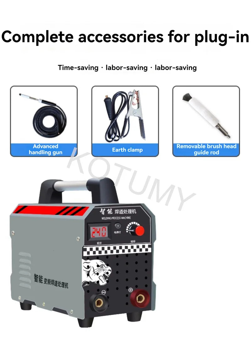 220v Welding Bead Processor Stainless Steel Brush Type
