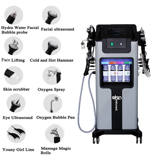 10 In Hydro Dermabrasion Machine Face Lifting Facial