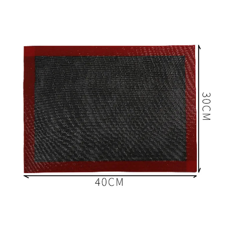 Silicone Grill Mat 30x40cm Baking Tray Breathable Bbq