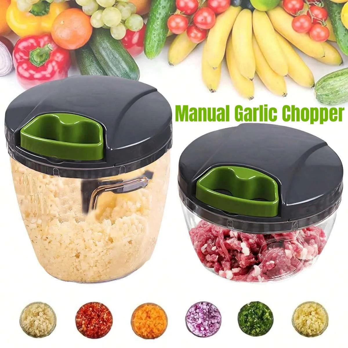 Multi Meat Mincer Garlic Chopper Onion Cutter Rotate