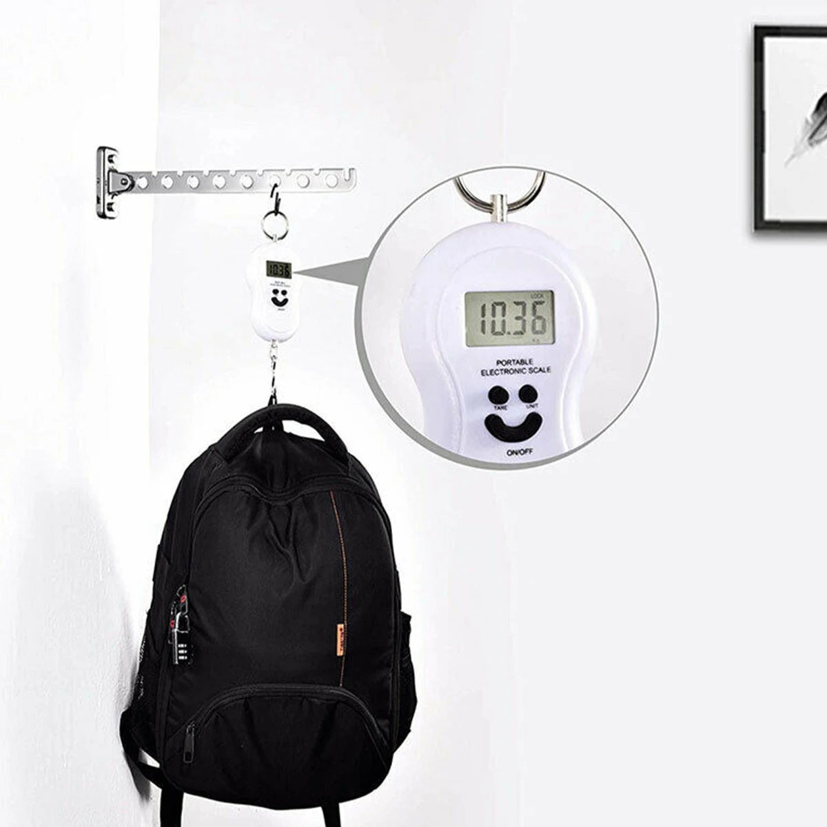 8/10 Holes Stainless Steel Clothes Hooks Wall Mounted