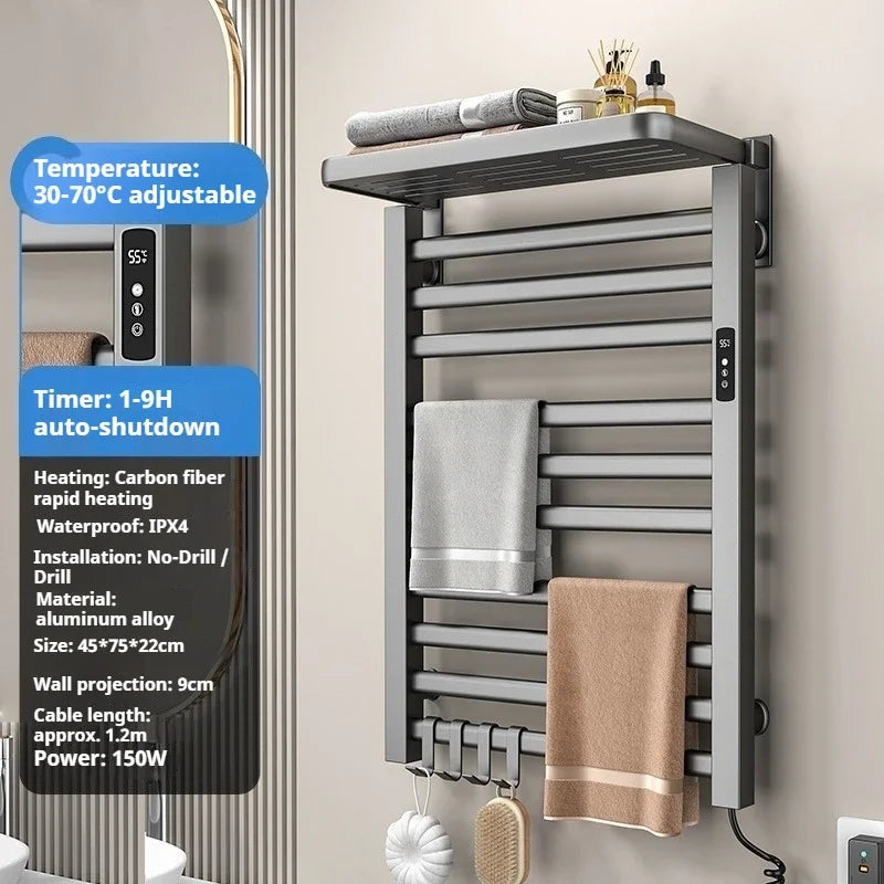 Aluminum Alloy Towel Rack Intelligent Electric Towel Racks