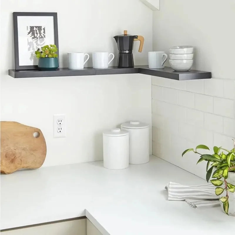 Wooden Hanging Storage Rack Durable Wall Mounted Hanging