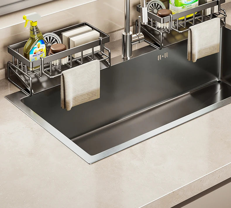 Sink Cleaning Storage Rack Drain Organizer Sponge Cleanser