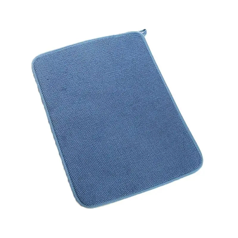 Dish Drying Mat In Cabinet Mats Microfiber Absorbent