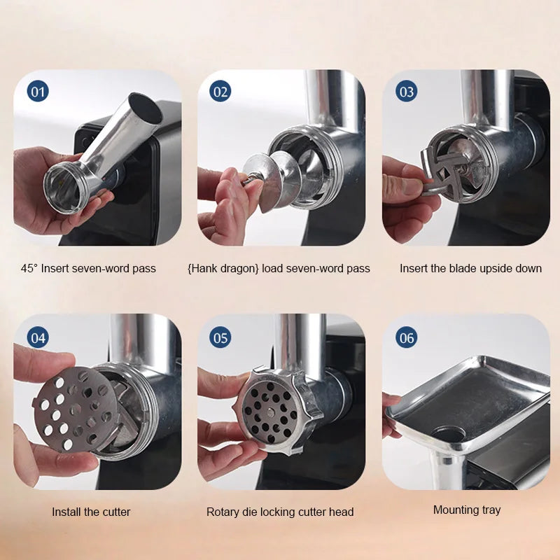 Meat Grinder Sausage Stuffer Electric Meat Mincer Sausage