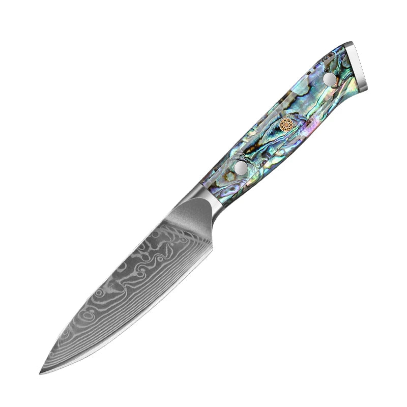 1-7 Chef Knife Super Sharp Japanese Damascus Steel