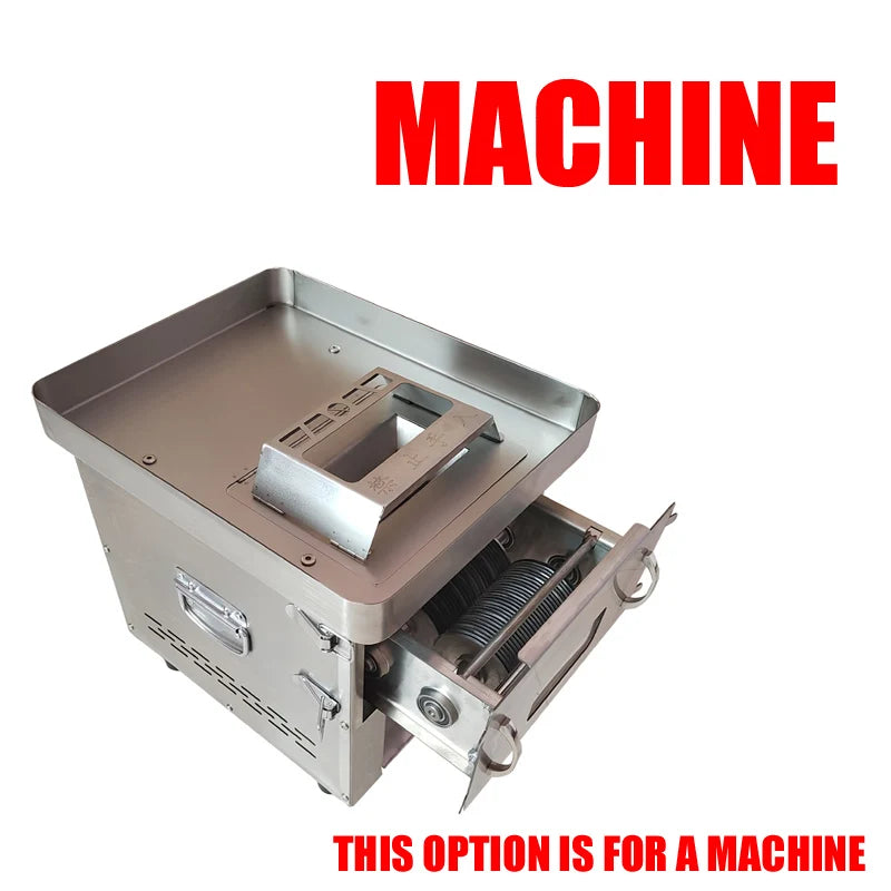 850w Fresh Meat Slicer Cube Cutter Machine Meat