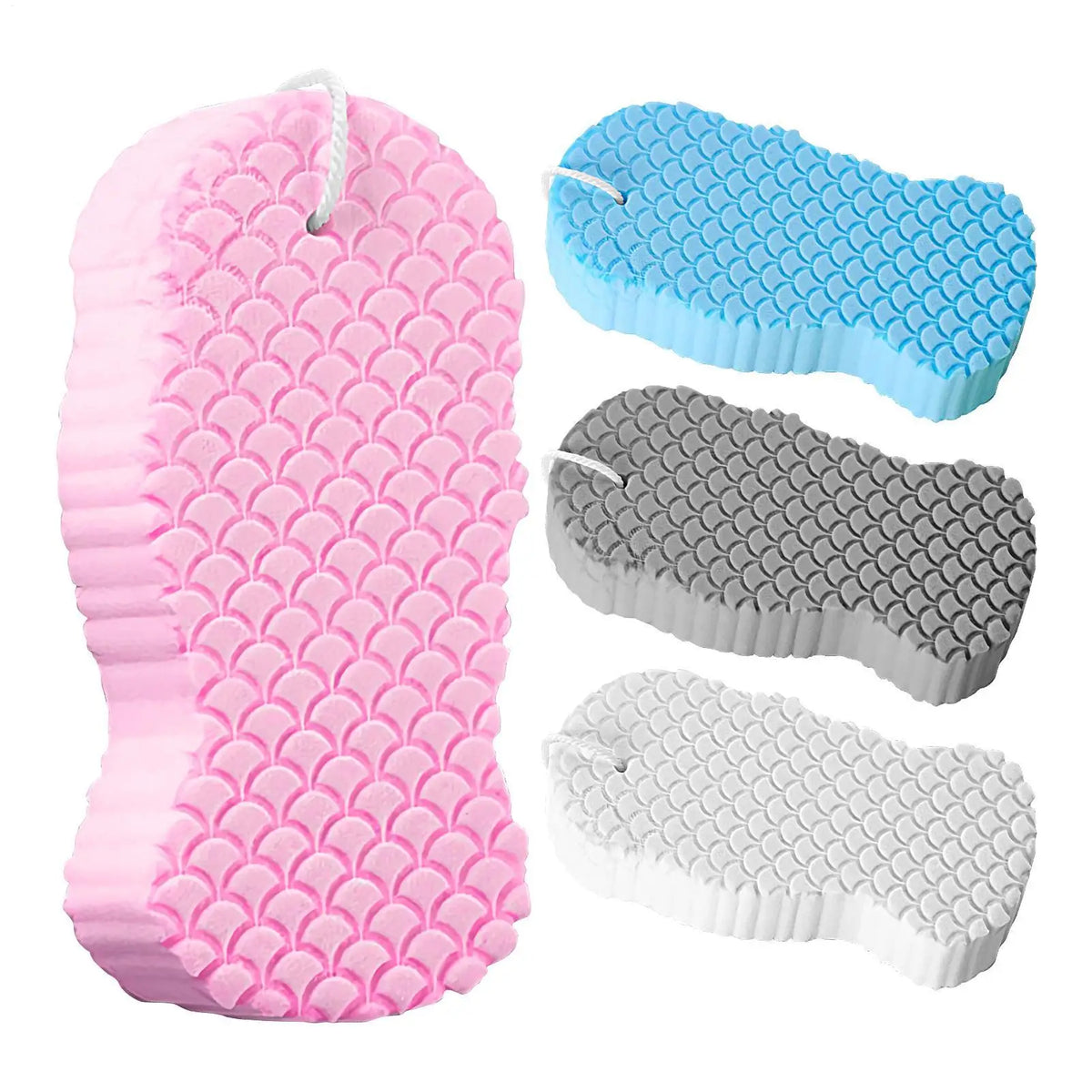 Bath Sponge Exfoliating Bath Scrubbing Sponges Body Washcloth