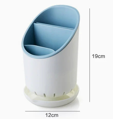 1pc Plastic Cutlery Drain Rack Chopsticks Spoon Fork