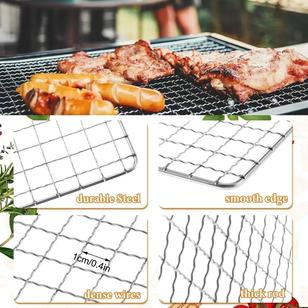 Grill Rack Grids Stainless Steel Bbq Roasting Rack
