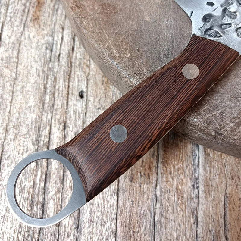 Forged Cleaver Chef Knife Slicing Butcher Knife Meat