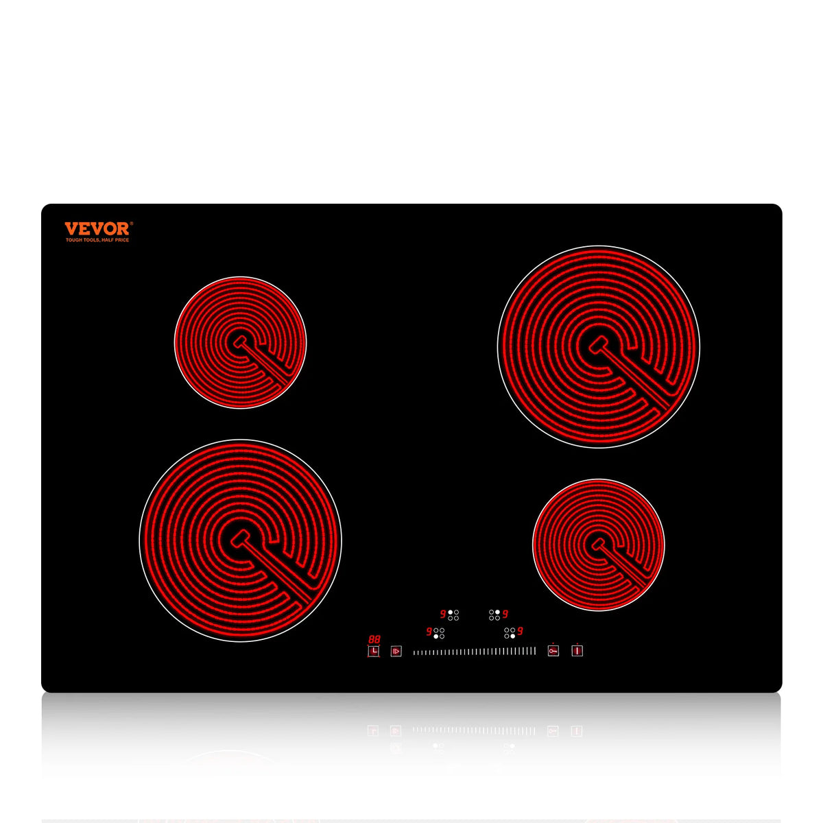 Succebuy 2/4/5 Burners Built-In Induction Stove Top 12/24/30in