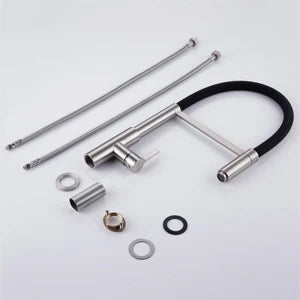 Faucet Pull Down Mixer Sink Tap Deck Mount