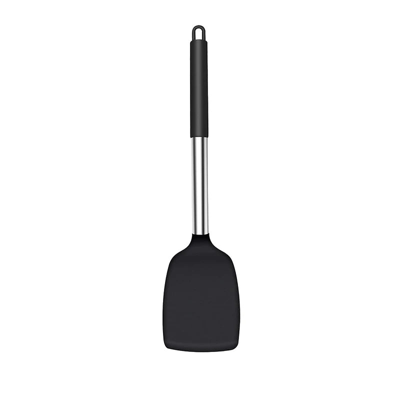 2pcs Silicone Spatula Heat Resistant Nonstick Steak Spatula