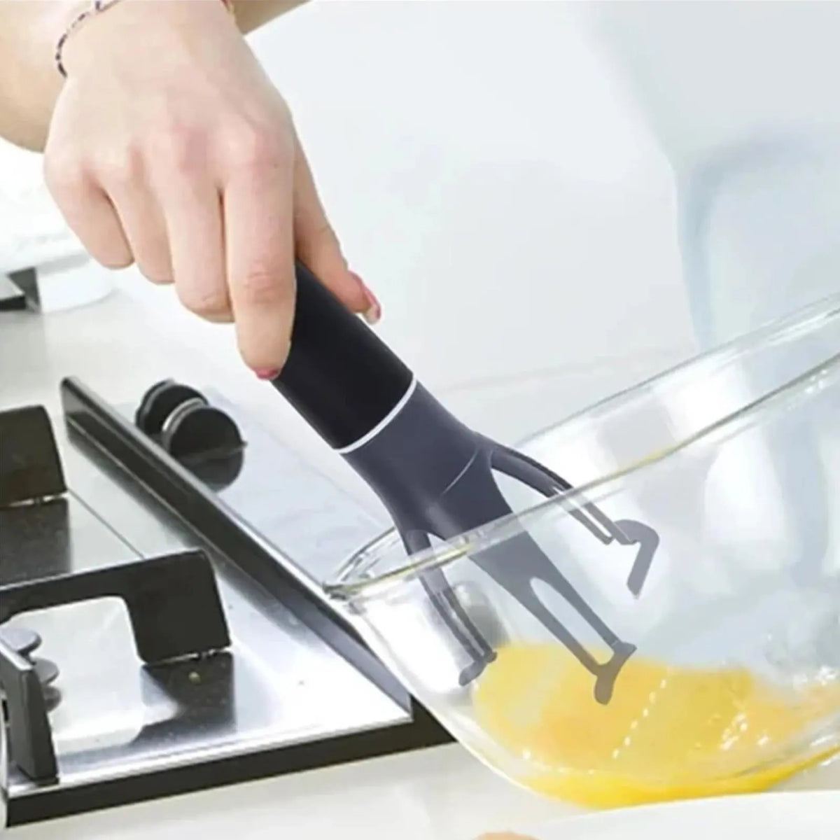 Three-Leg Pan Stirrer Hands Automatic Stirrer Time Saving