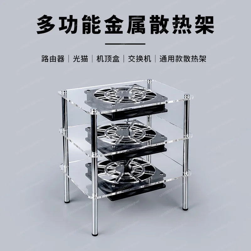 Mesh Design Cooling Rack 12cm Usb Fan -