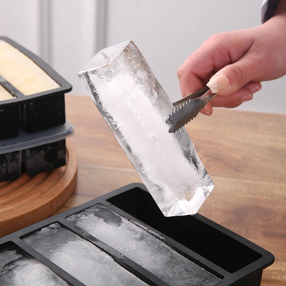 Ice Cube Tray Lid Large Long Ice Mold
