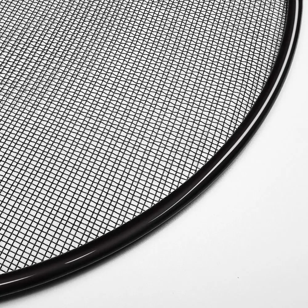 Black Splatter Screen Anti Grease Frying Pan Oil