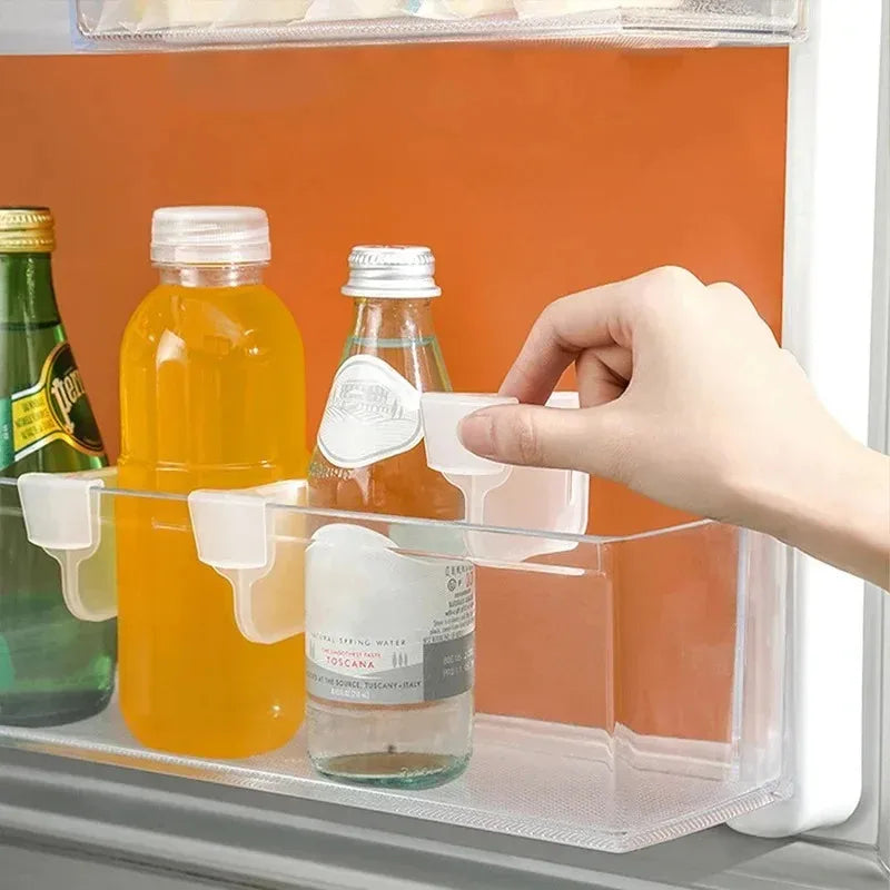 Efficient Refrigerator Organizer Shelf Storage Dividers Eggs