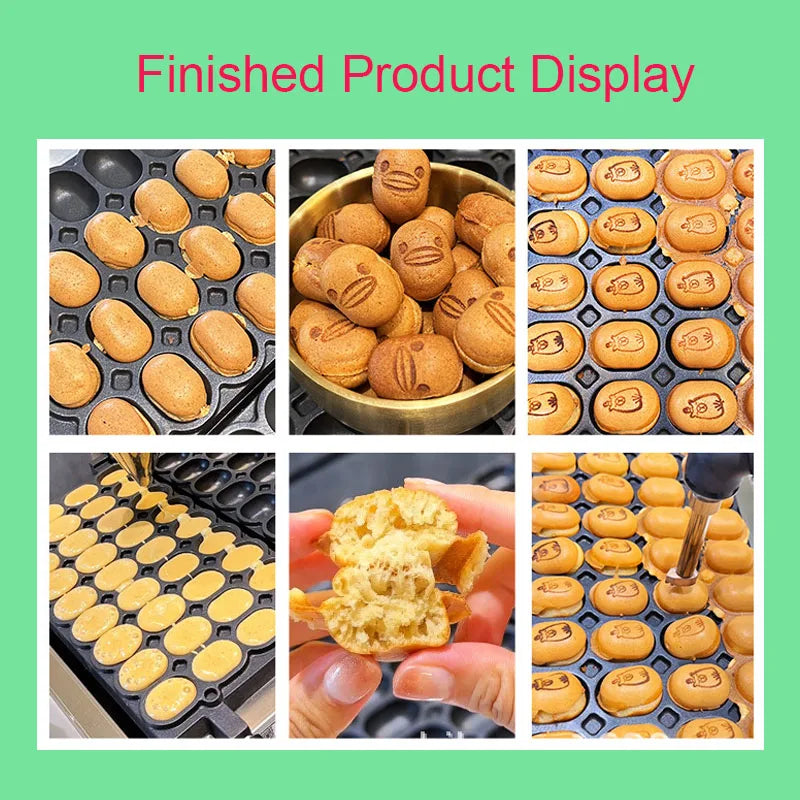 Customizable Egg Baby Sponge Cake Maker Machine Pancake