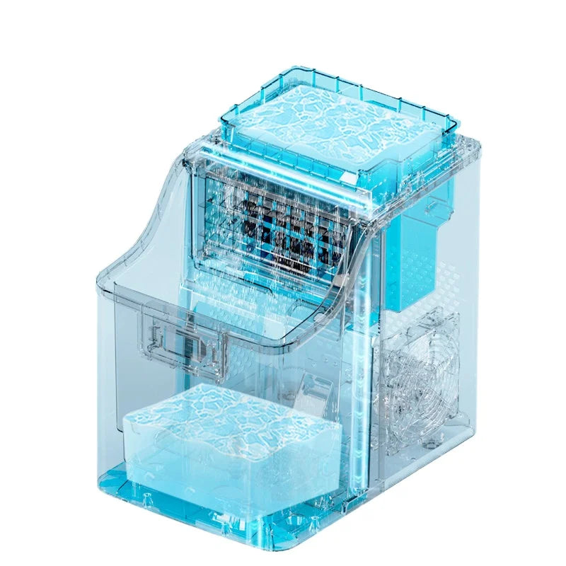 Small Square Ice Maker Antibacterial Ultra-Large Capacity Rapid