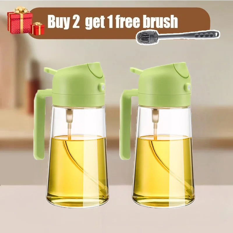 2pcs Oil Spray Dispenser Sprayer Pourer Oil Empty