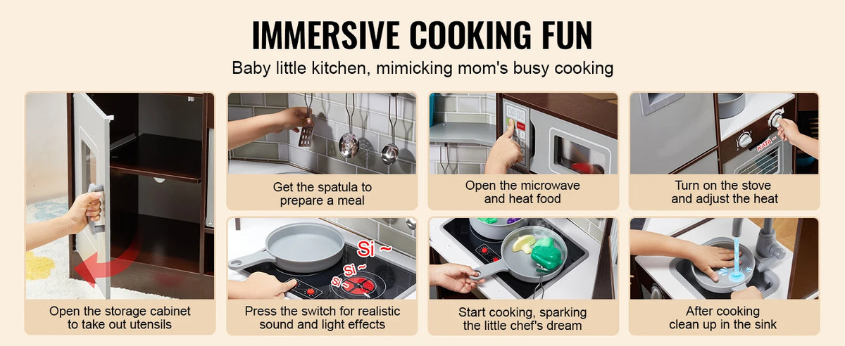 Succebuy Play Kitchentoys Children Kitchenware Ice Maker Kids