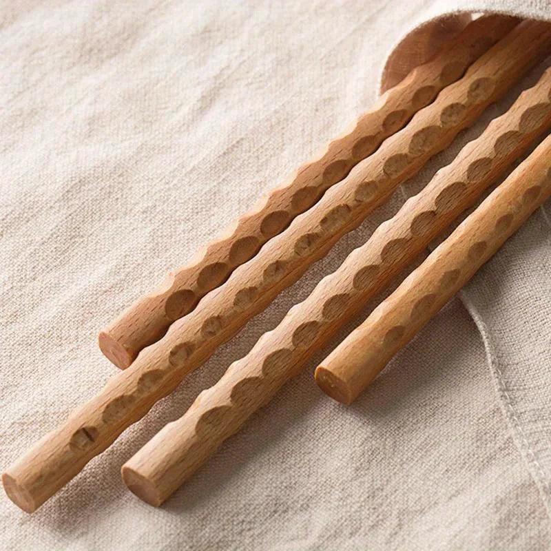 Pair Japanese Extra Long Wooden Chopsticks Polished Beech