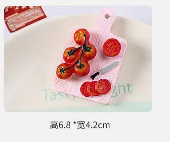 Girl Is Cute Creative Resin Refrigerator Magnets Emulating